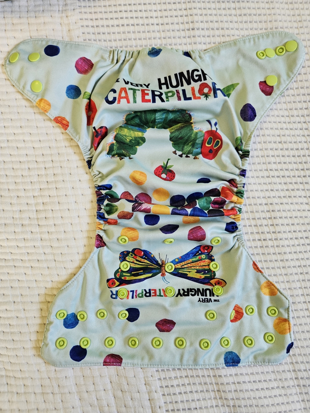 The Very Hungry Caterpillar Colorful Cloth Pocket Diaper